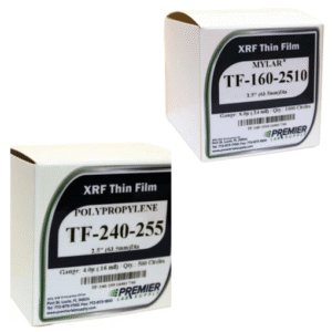 Películas delgadas para preparación de muestras XRF