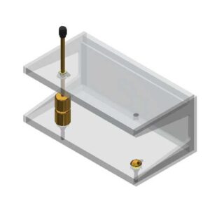 Celda de prueba: electrodos ASTM D149 tipo 2 | TF-1-50