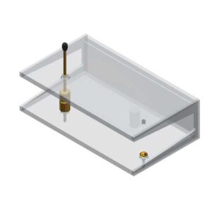 Celda de prueba: electrodos ASTM D149 tipo 2 | TF-1-75