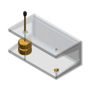Celda de prueba: electrodos ASTM D149 tipo 1 | TF-2-50