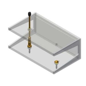 Celda de prueba: electrodos ASTM D149 tipo 5 | TF-.50-50