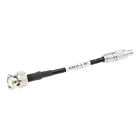AO-0440 | Cable coaxial de medida con bajo nivel de ruido, conector triaxial 00 (macho) a BNC (macho) para Sonómetro Modelo 2250