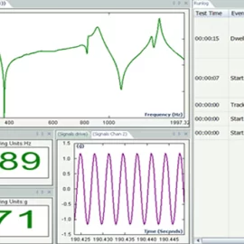 SOFTWARE DE CONTROL DE VIBRACIONES | BÚSQUEDA DE RESONANCIA, SEGUIMIENTO Y PERMANENCIA.